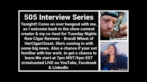 Interview with Content Creator Brandi Wheat of HerCigarCloset