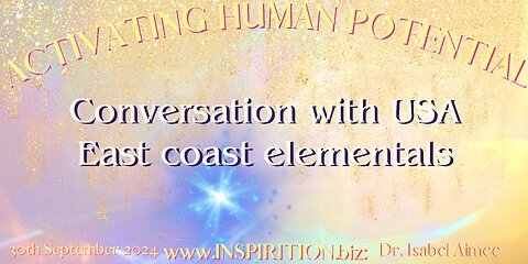 Conversation with USA East coast elementals