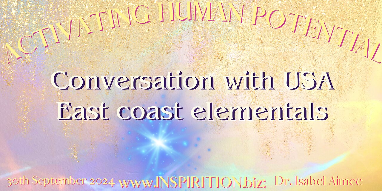 Conversation with USA East coast elementals