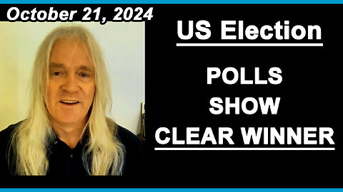 Polls show clear Winner. US election.