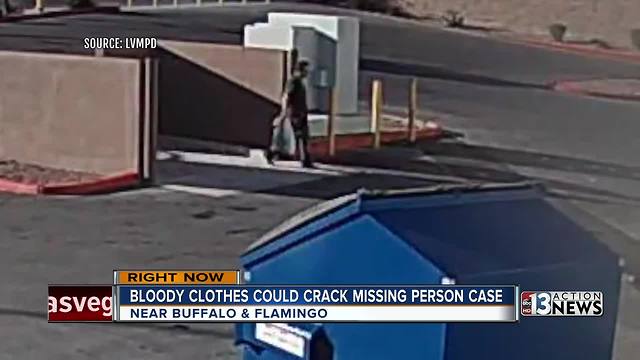 Las Vegas police say missing man presumed dead, release surveillance