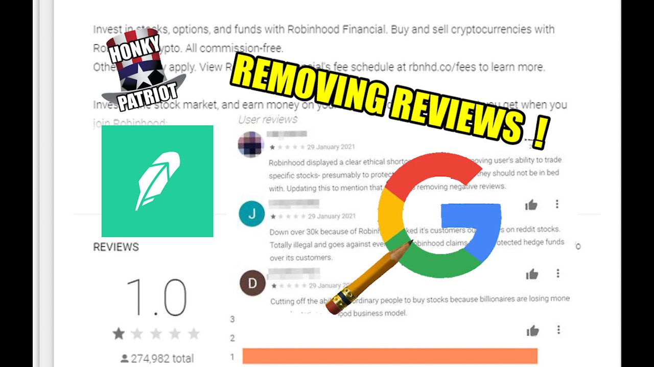 BIG TECH HELPS ROBINHOOD STEAL FROM THE POOR !