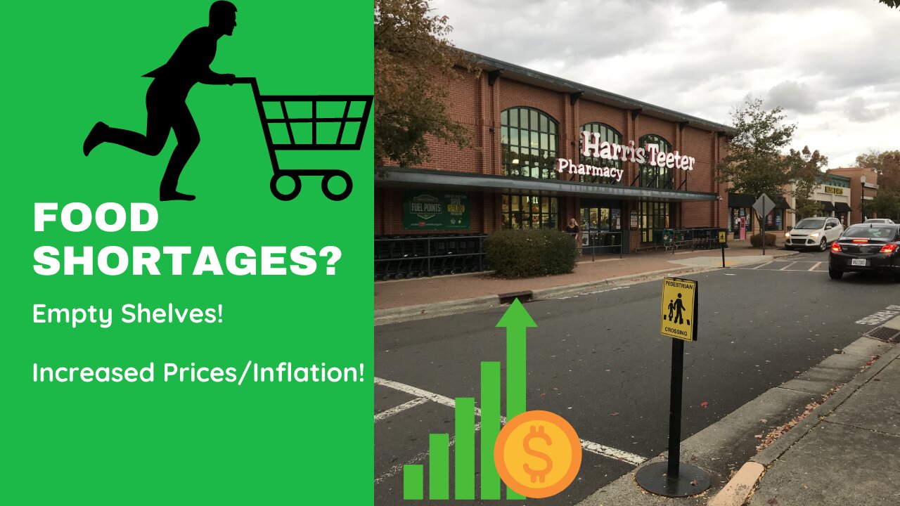 Food Shortages Coming? Let's see what's going on at Harris Teeter!