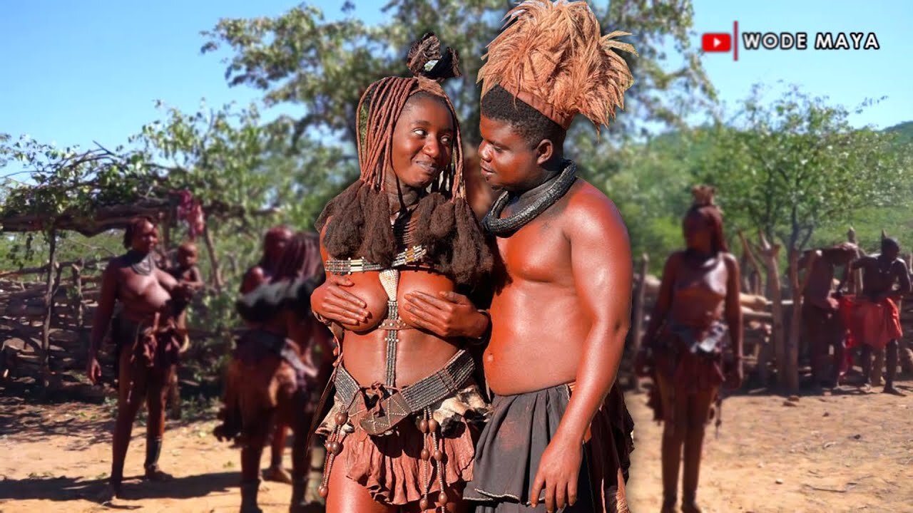 How The Himba Tribe Bath With Offer Sex For Visitors & Bath Without Water