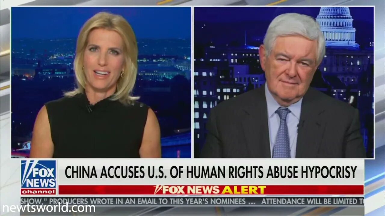 Newt Gingrich on Fox News Channel's the Ingraham Angle | March 18, 2021