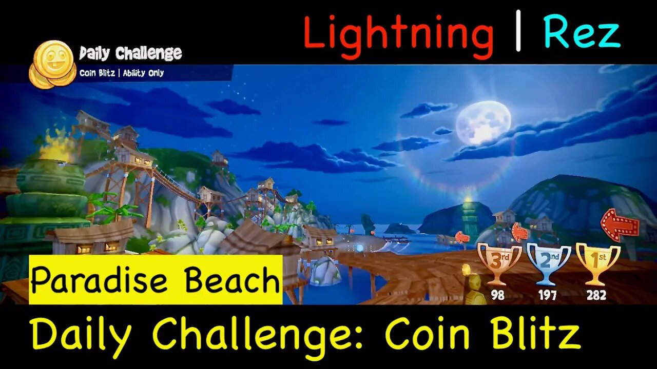 Daily Challenge: Coin Blitz (Paradise Beach)