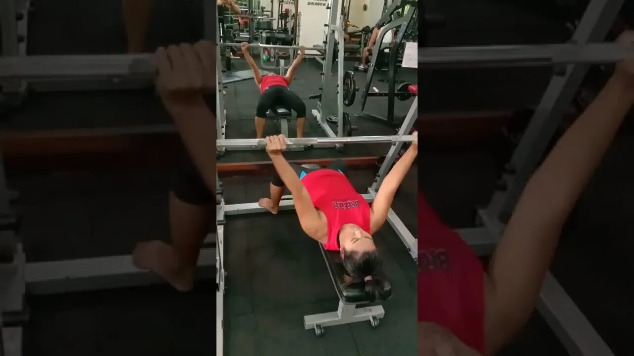 Smith Flat Bench Press May Tita