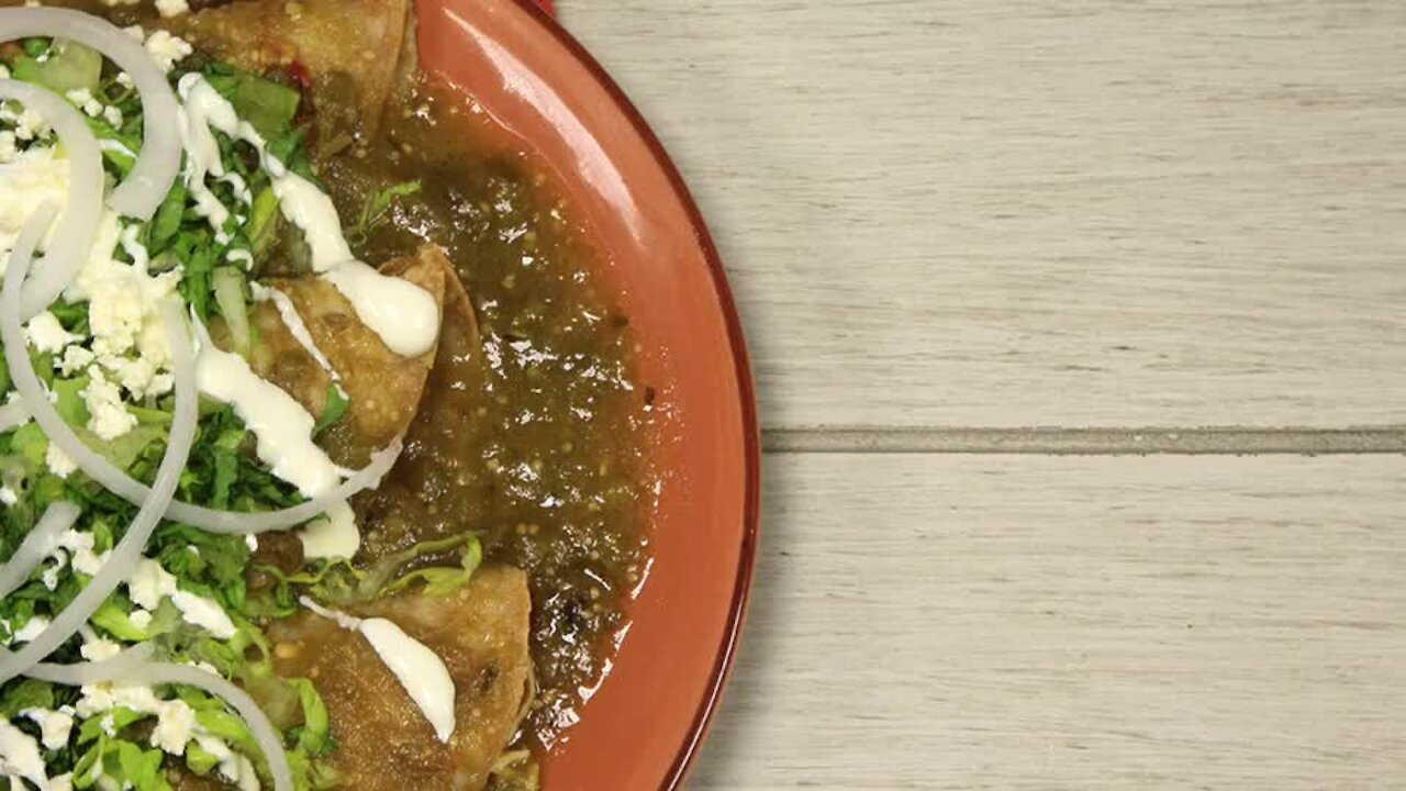 Green enchiladas