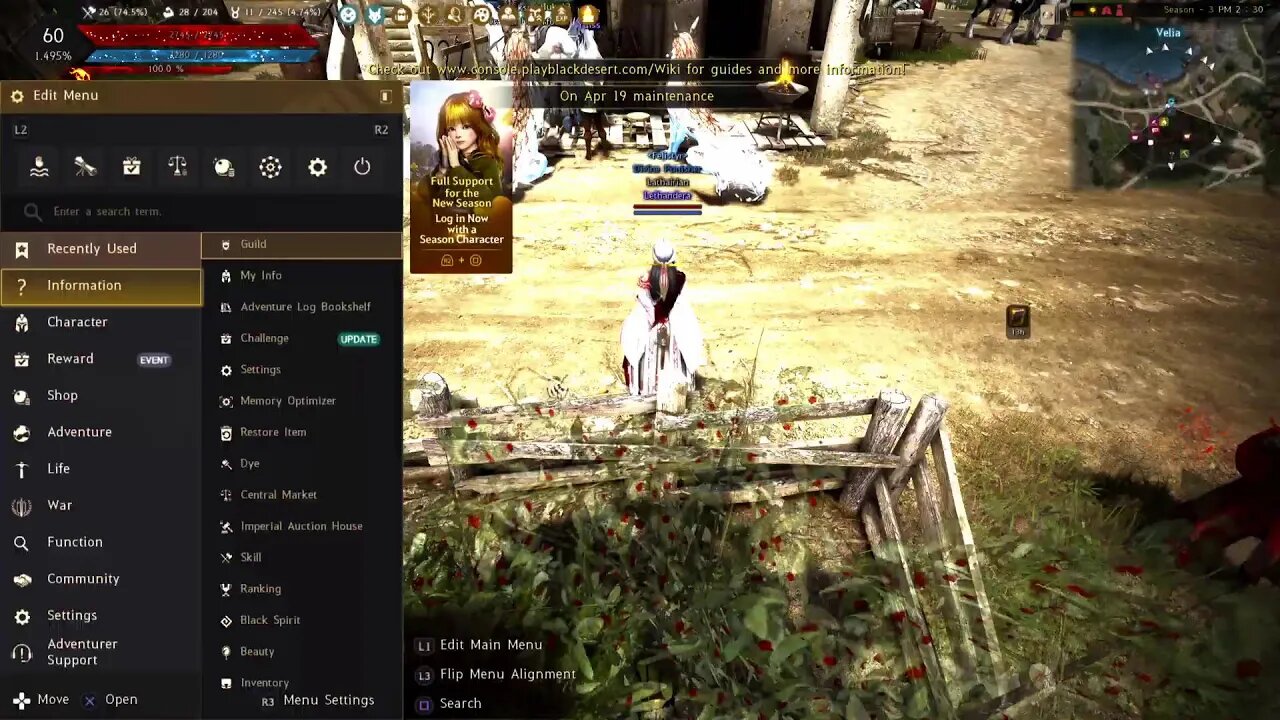 BDO trying the Atoraxxion puzzle again after game massively glitched.