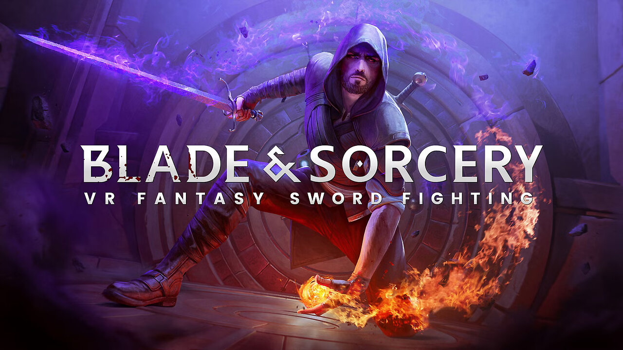 A guy with one brain cell tries out the sandbox mode in Blade & Sorcery