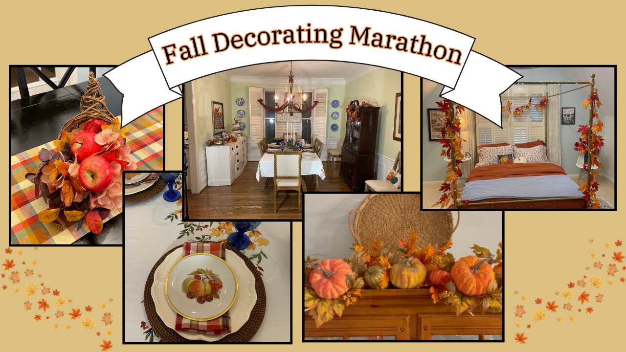 Fall Flashback| Decorate with Me Marathon