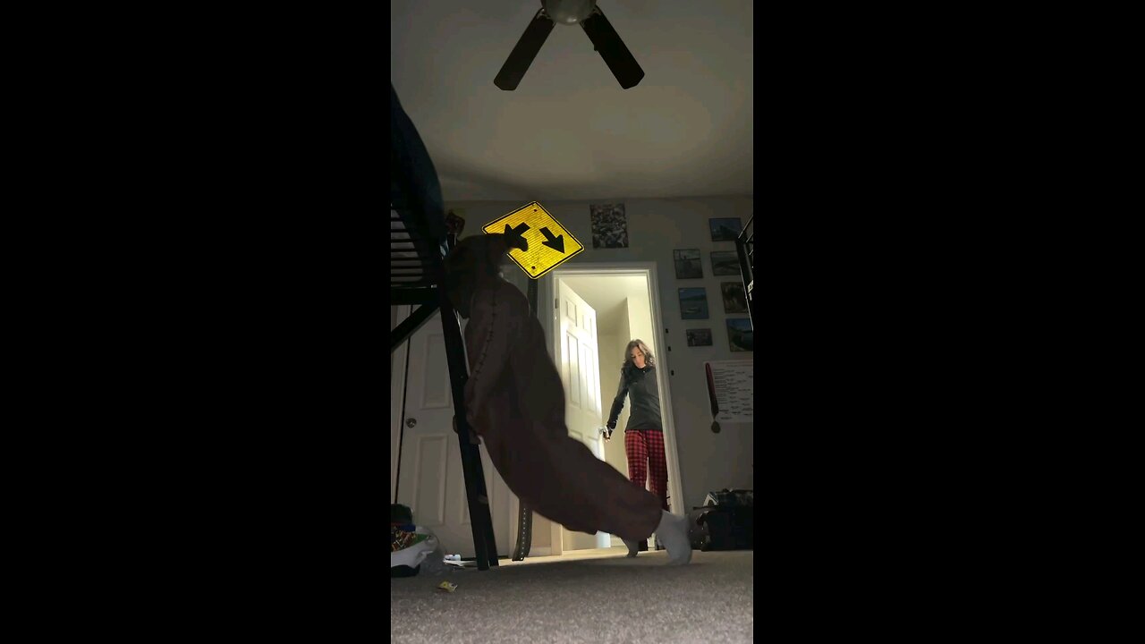 Suddenly mom appears 😈😉🥶