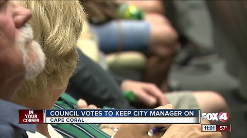 Cape Coral city manager escapes firing