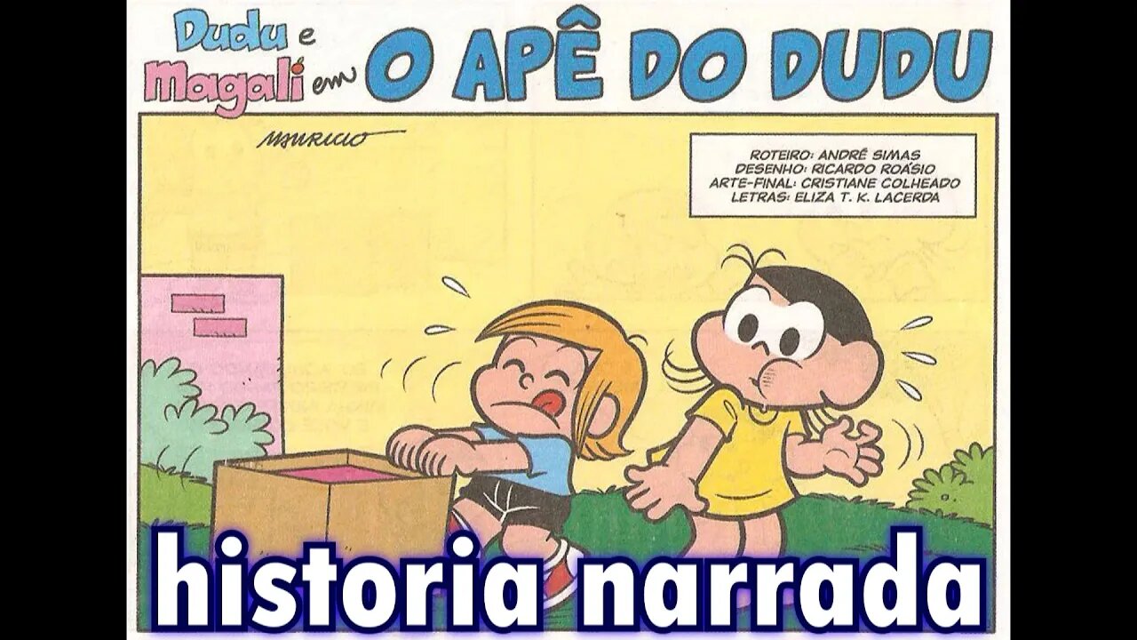 Dudu&Magali em-O apê do Dudu | Gibis do Rapha