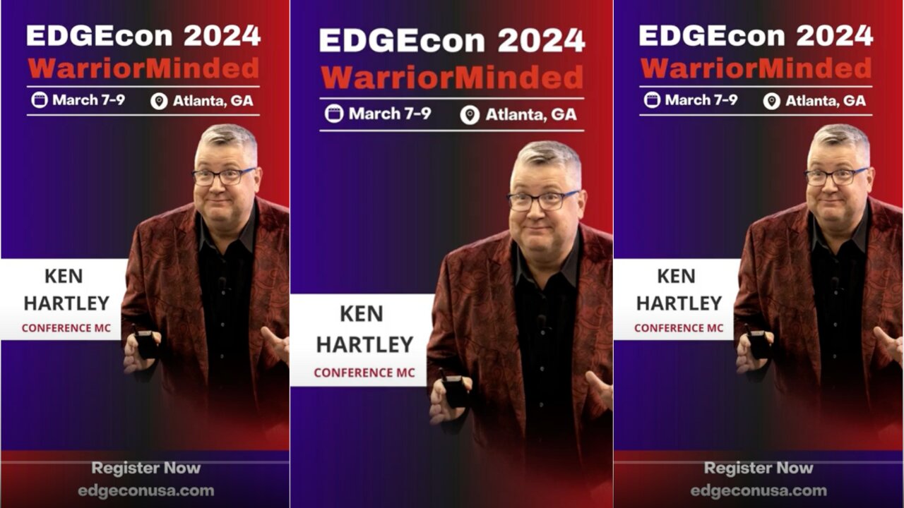 🌟 Ken Hartley Rekindles the Spark for EDGEcon 2024: An Epic Comeback!