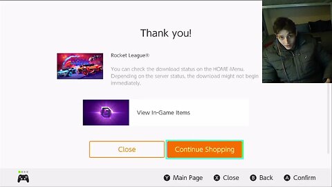 Tutorial For How To Download Rocket League From The Nintendo eShop On The Nintendo Switch