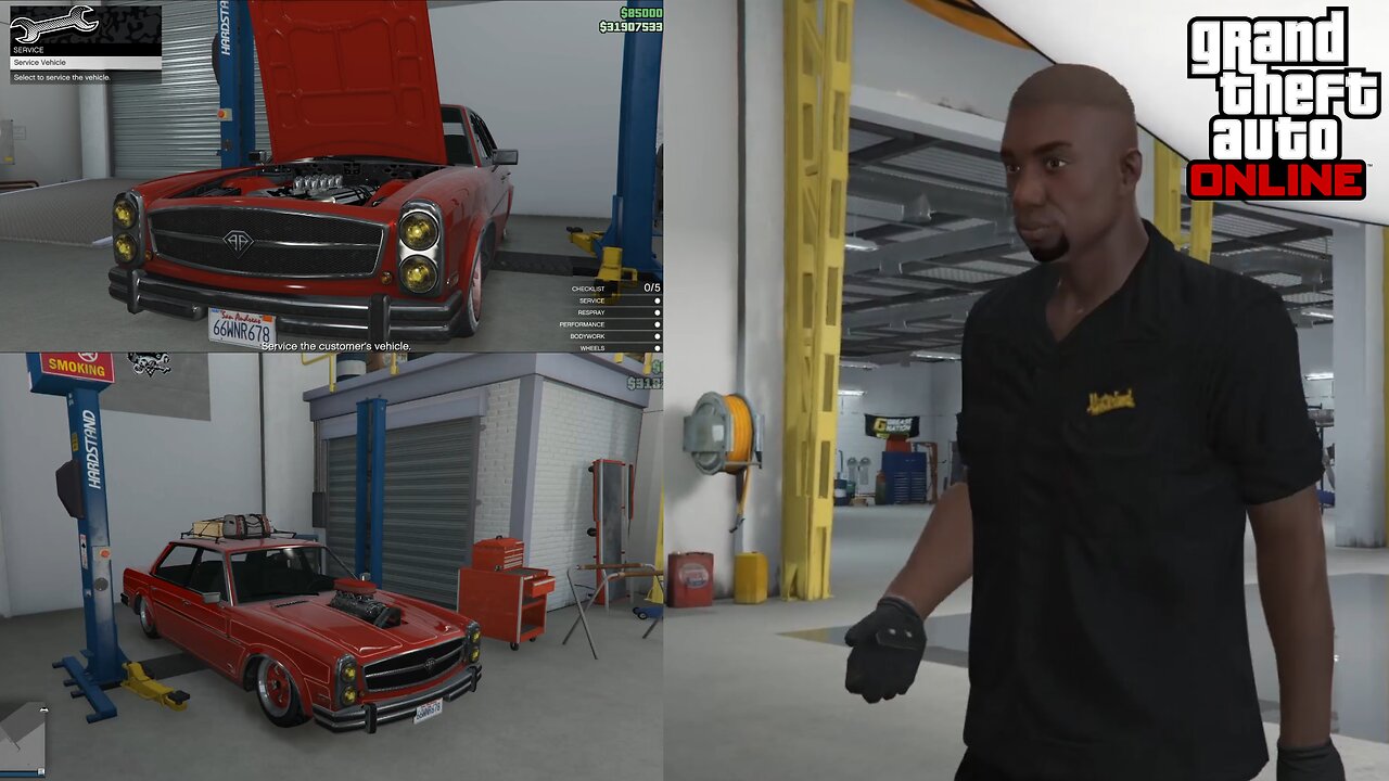 GTA Online Auto Shop Service Day 8