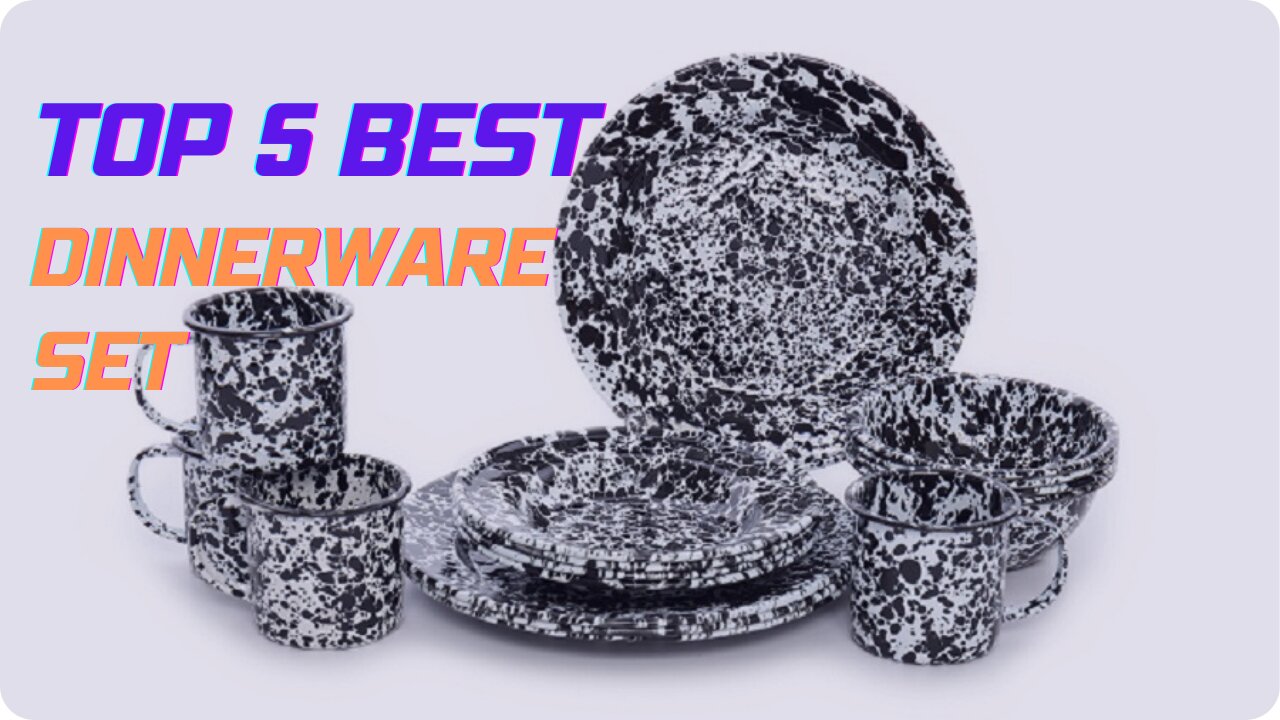 Top 5 Best dinnerware set review in 2024