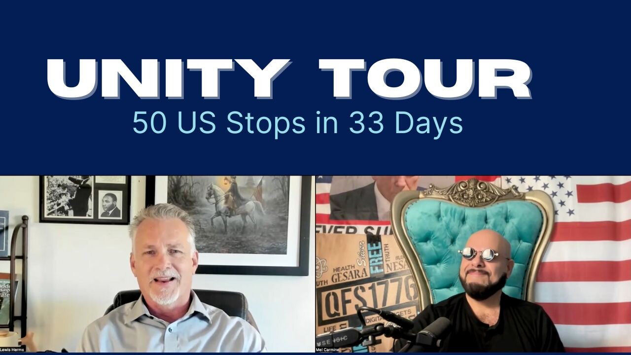 Lewis Herms Unity Tour 50 US Stops in 33 days. 100% FREE | Mel Carmine will Join in Tampa Oct 5th. | XRPQFSTeam