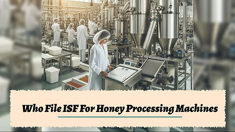Demystifying the ISF Process for Importing Honey Processing Machines