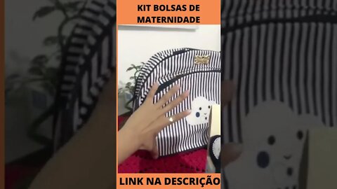 Kit Bolsas De Maternidade Menino E Menina