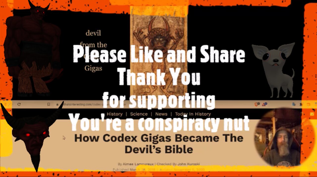 HOW CODEX GIGAS BECAME THE DEVIL’S BIBLE AND LOOKING AT PICTURES OF THE DEVIL DISPLAYED INSIDE OF IT