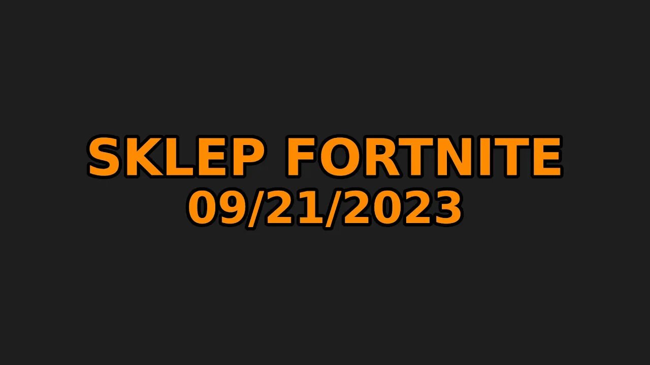 Sklep Fortnite #6 09/21/2023