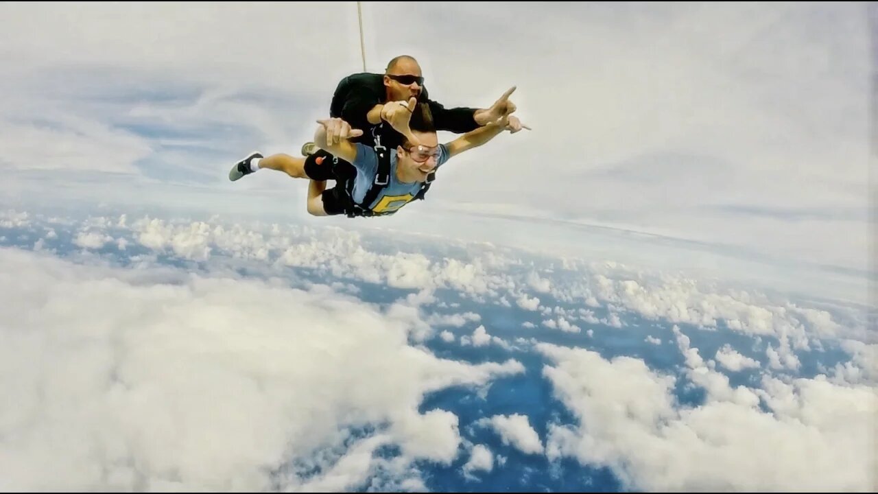 ILLEGAL HIKE STAIRWAY TO HEAVEN | SKYDIVING