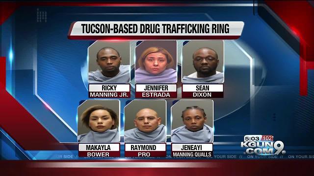 7 arrested in drug ring bust