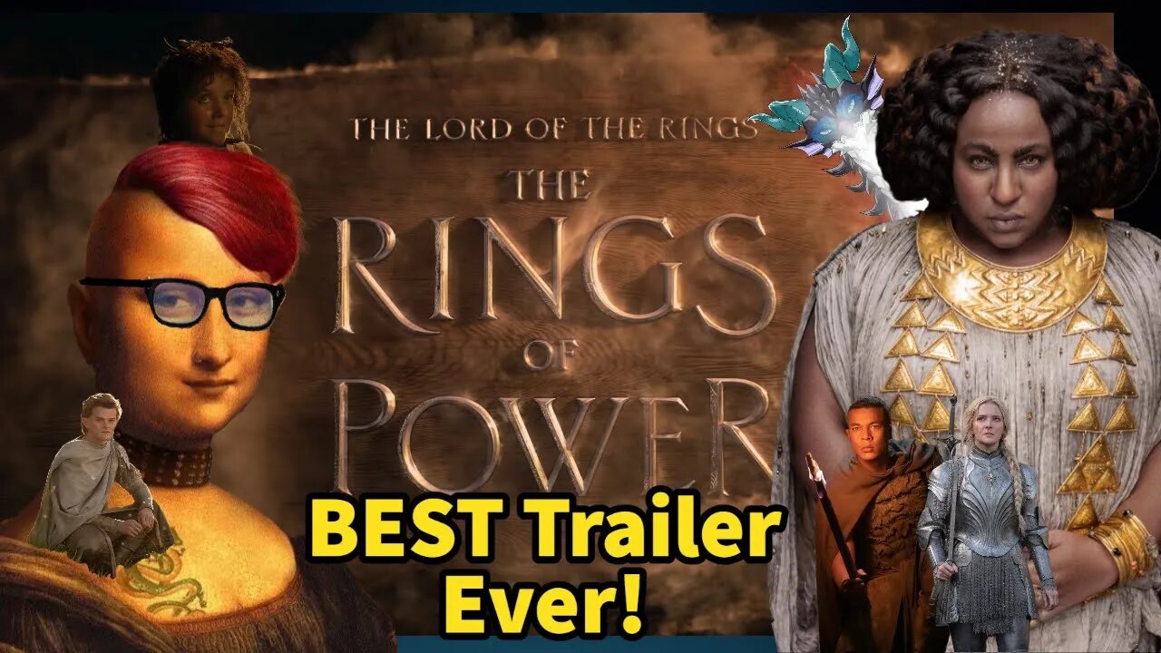 Smoog da Dragon reacts -Lord of The Rings- Rings of Power Trailer