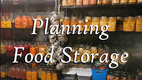 Things to Consider when Planning Your Food Storage