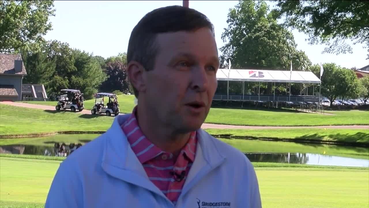 Bridgestone Senior Players Championship financial impact on charities