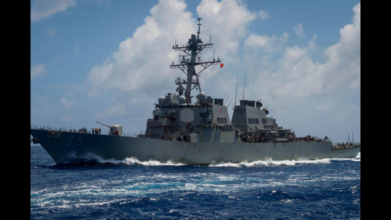 China Says it Chased US Warship Out of Disputed Sea