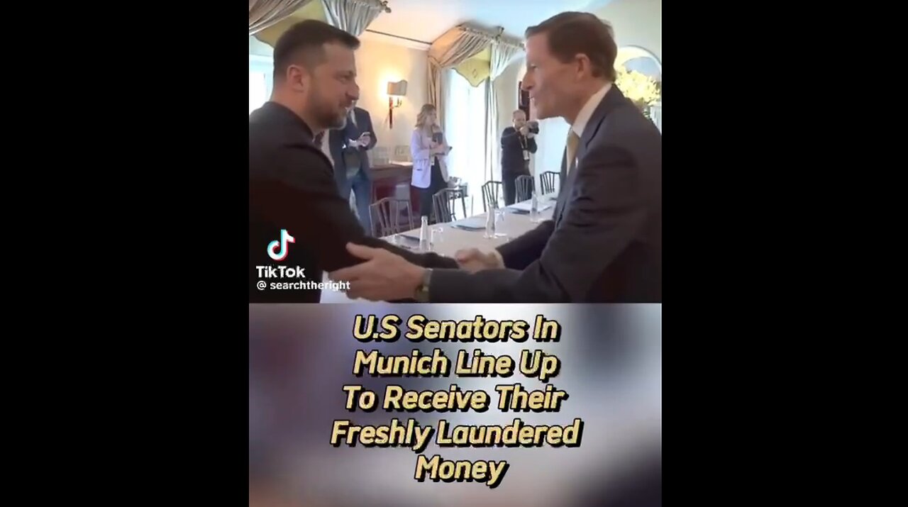 American Senators Line Up For Their Freshly Laundered Money