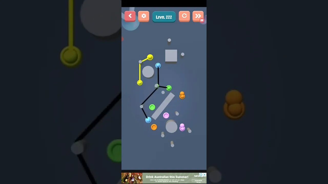 Color Rope Puzzle - Level 222