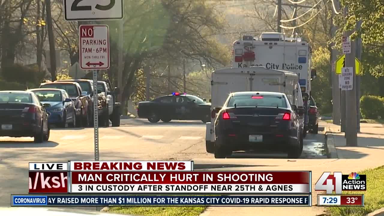 Early morning standoff ends for KCPD