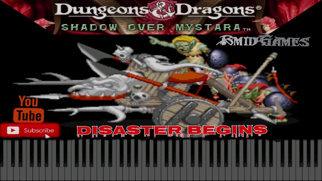 Dungeons & Dragons - Disaster Begins (MIDI)