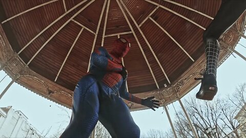 Music Video 5 from "The Plain White Wrapper"....aka. Grandpa Spider Man Break Dances