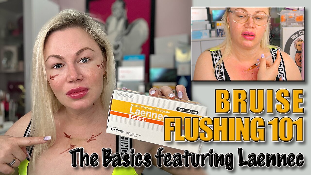 The Basics of Bruise Flushing with Laennec! AceCosm.com, code Jessica10 Saves you money