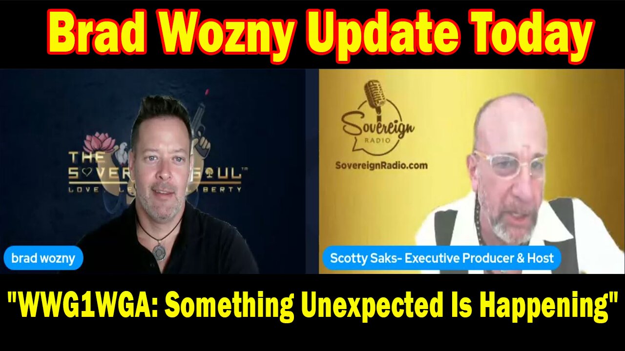 Brad Wozny Update Today 10.28.24: "WWG1WGA: Something Unexpected Is Happening"