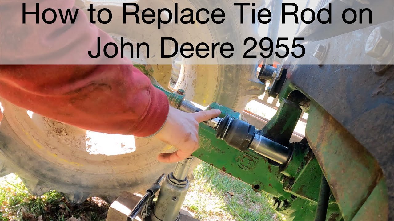 How to replace Tie Rod on a 2955 John Deere