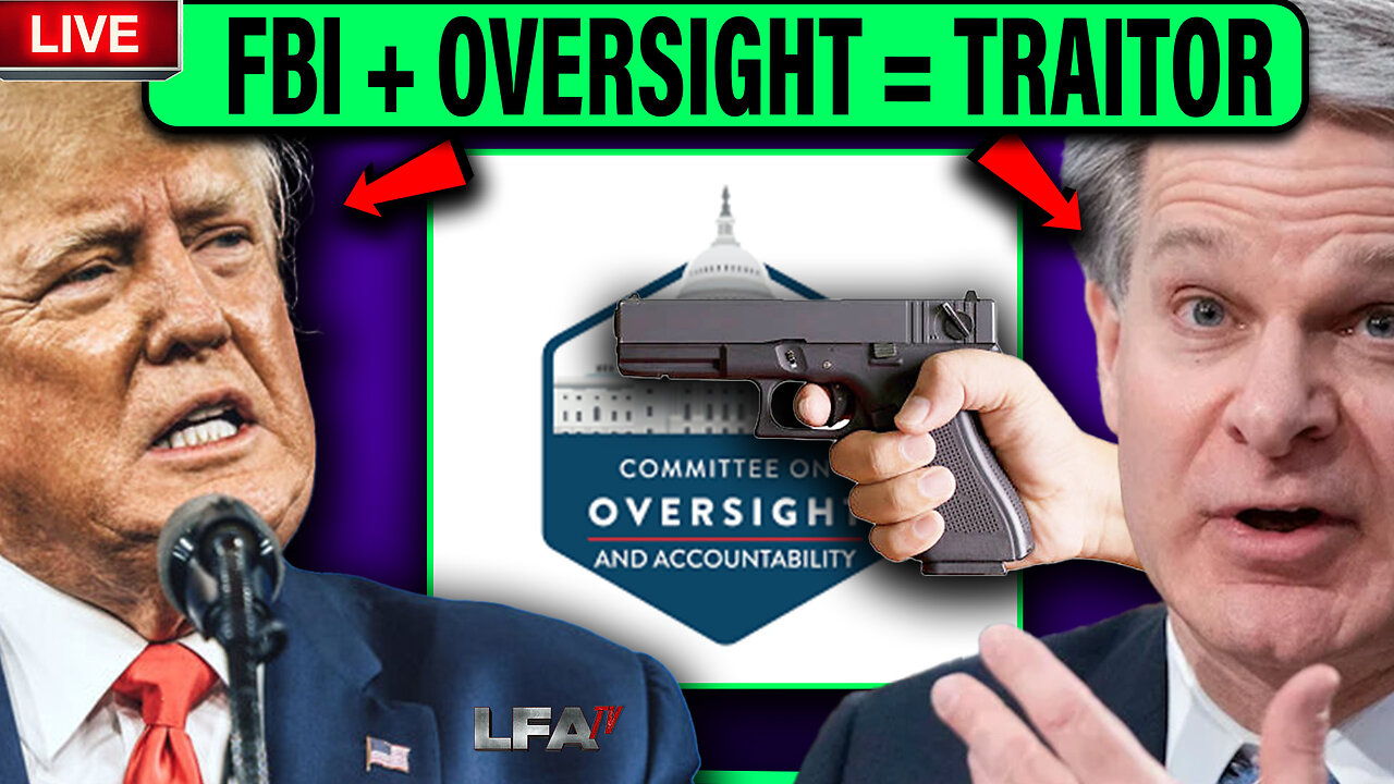 FBI OVERSIGHT HEARING | CHRIS WRAY COVERS UP THE FBI's FAILED ASSASSINATION ATTEMPT ON PRESIDENT TRUMP | MATTA OF FACT 7.24.24 2pm EST