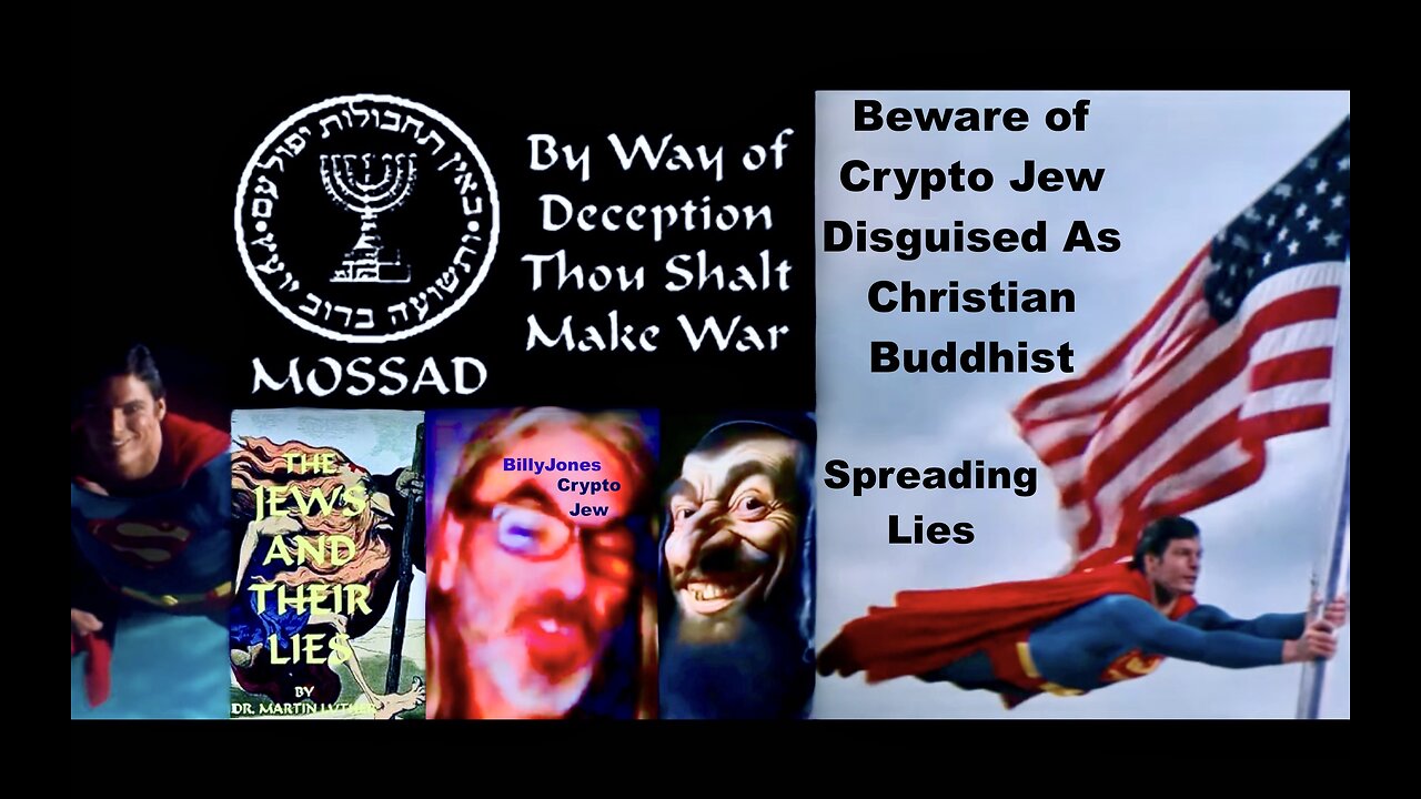 BillyJones Drunk ADL IDF Mossad CryptoJew Retard Alleges William DeBilzan Victor Hugo Are CIA Artist