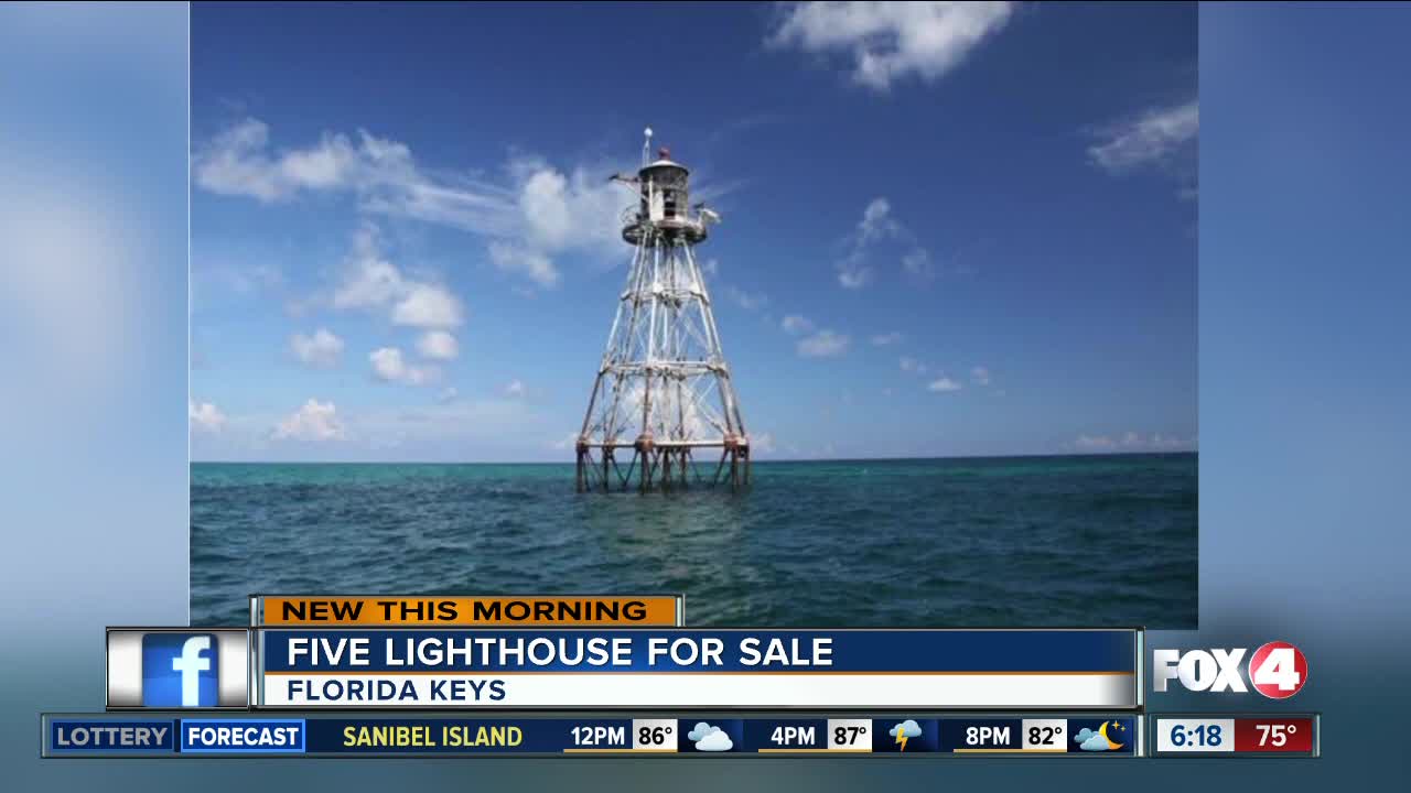 Keys lighthouses could go to auction block