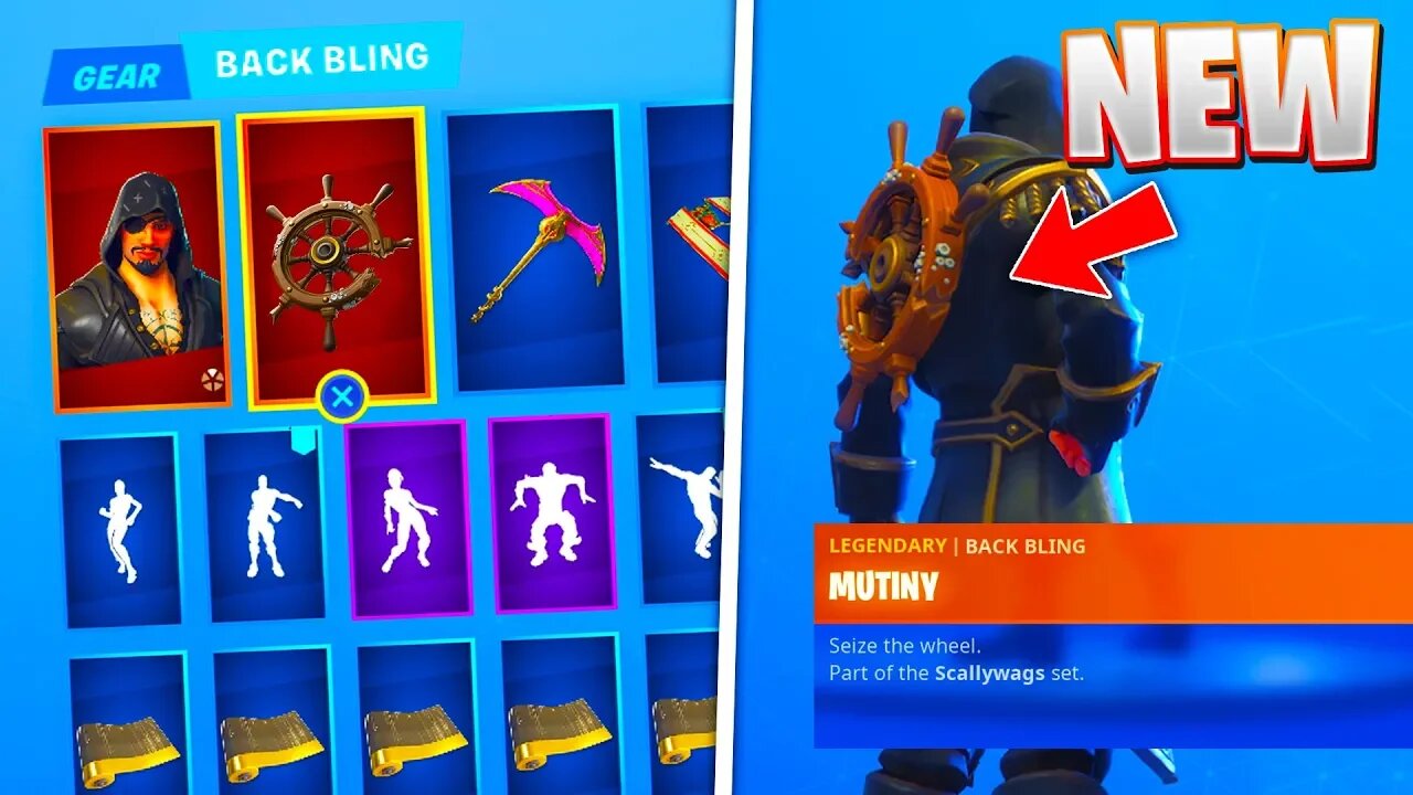 How To Unlock The "MUTINY" Back Bling For *FREE* In Fortnite! (Free Mutiny Back Bling)