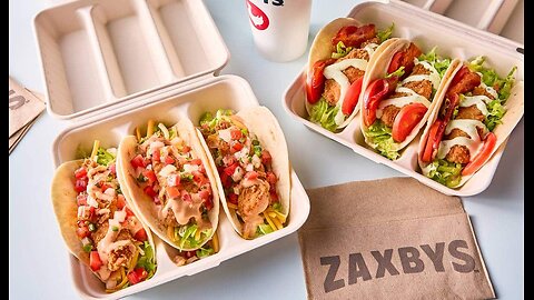 NEW! chicken tacos from Zaxby’s