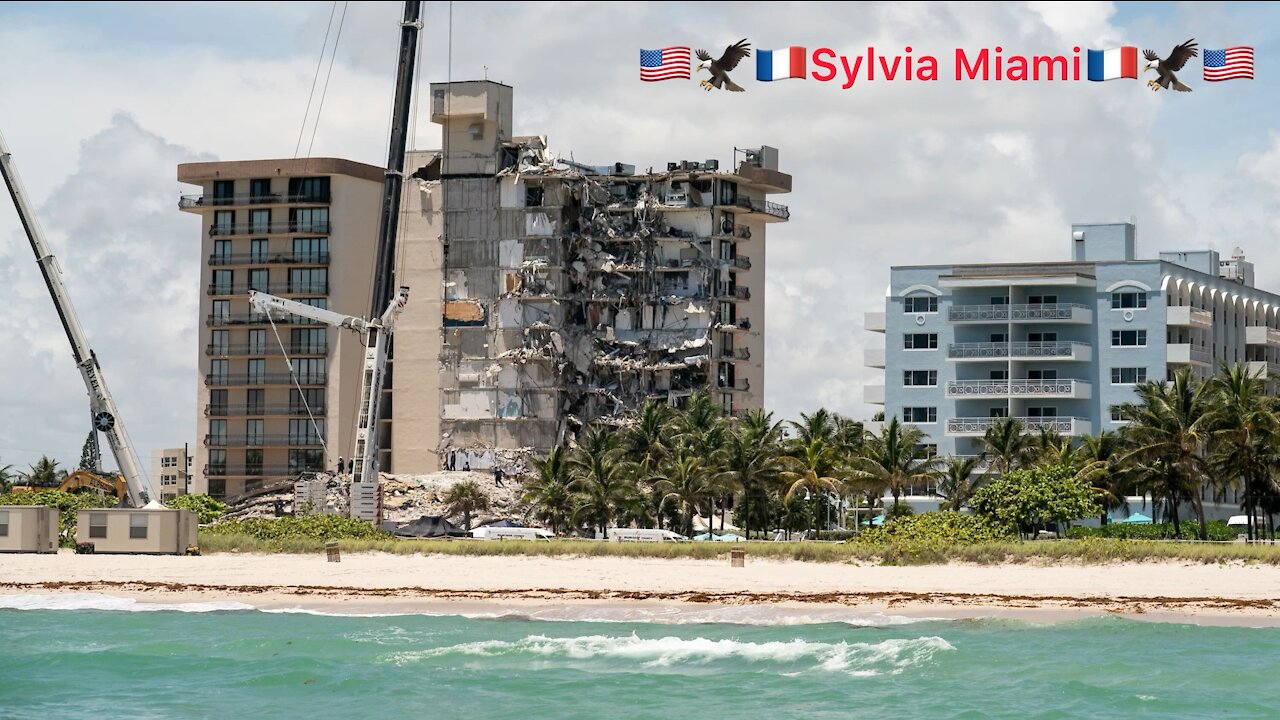 🇺🇸🦅🇫🇷 Miami 4 mois après l’étrange effondrement de l’immeuble de Surfside 🙏