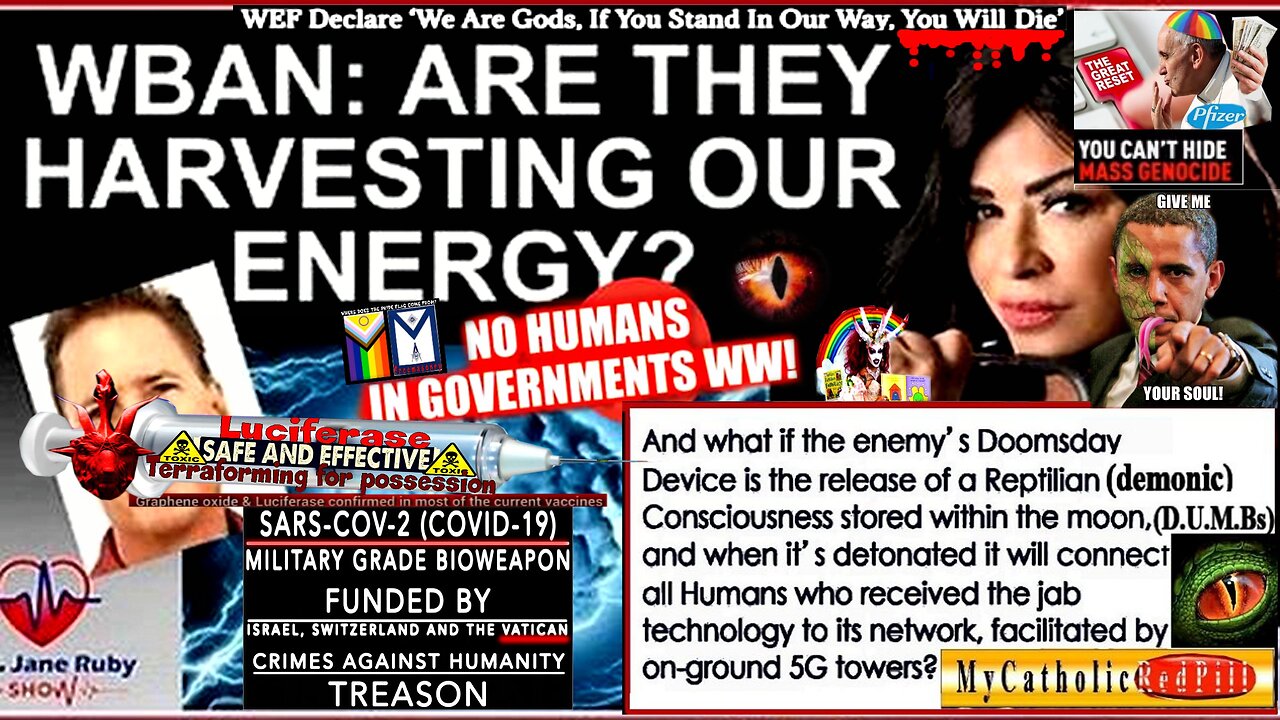 IS THE GOVERNMENT HARVESTING YOUR BODY ENERGY? (transformation towards cyborg possession?)