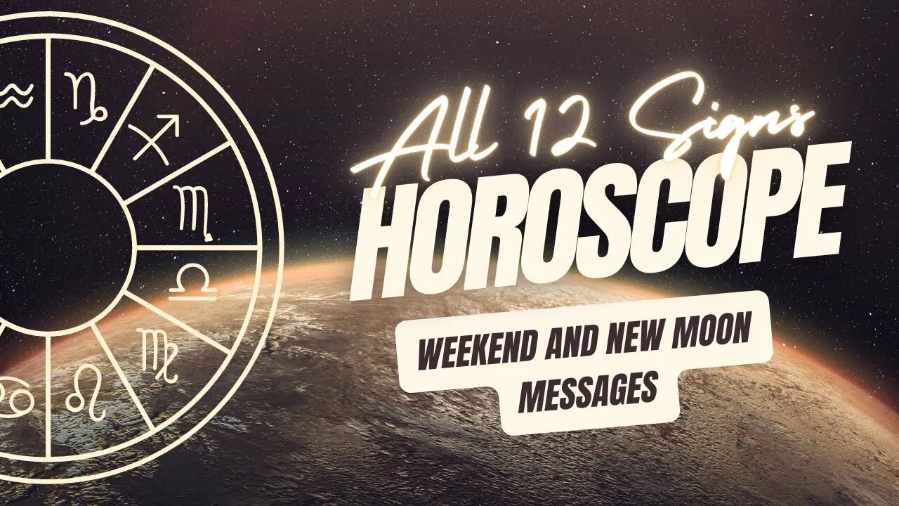 All Zodiac Signs Weekend Guidance New Moon Messages #tarotreading #guidancemessages #zodiac