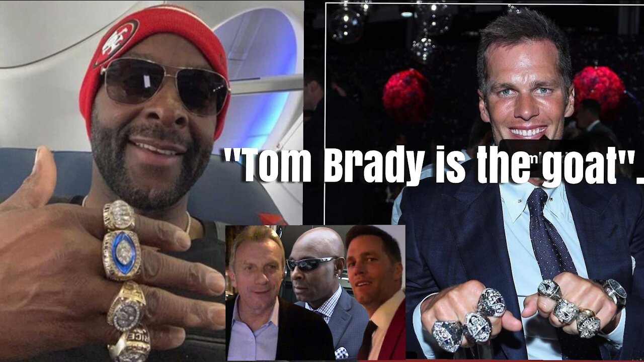 Jerry Rice changed his mind and calls Tom Brady the GOAT!